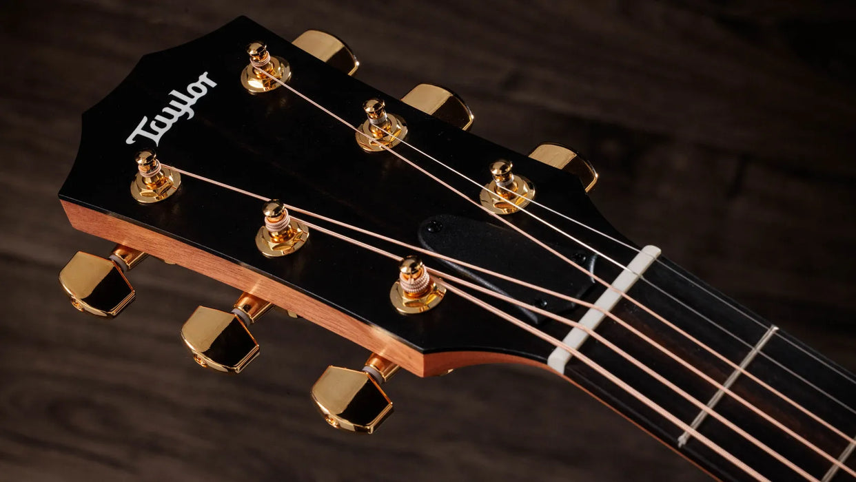 Taylor 214ce DLX Figured Ovangkol Sunset Blvd - Natural