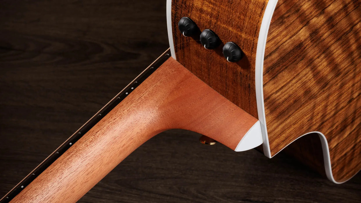 Taylor 214ce DLX Figured Ovangkol Sunset Blvd - Natural