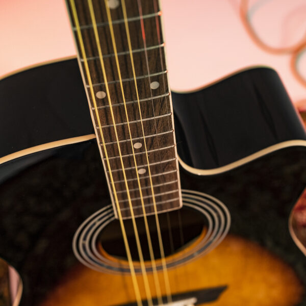 Washburn WA90CEVSB Dreadnought Acoustic Electric - Tobacco Burst