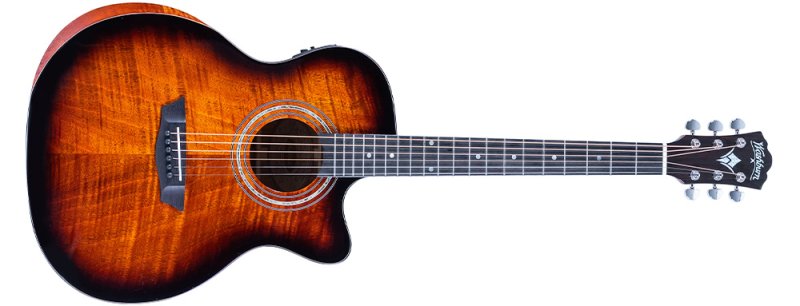 Washburn WCG12FCE Auditorium Acoustic Electric