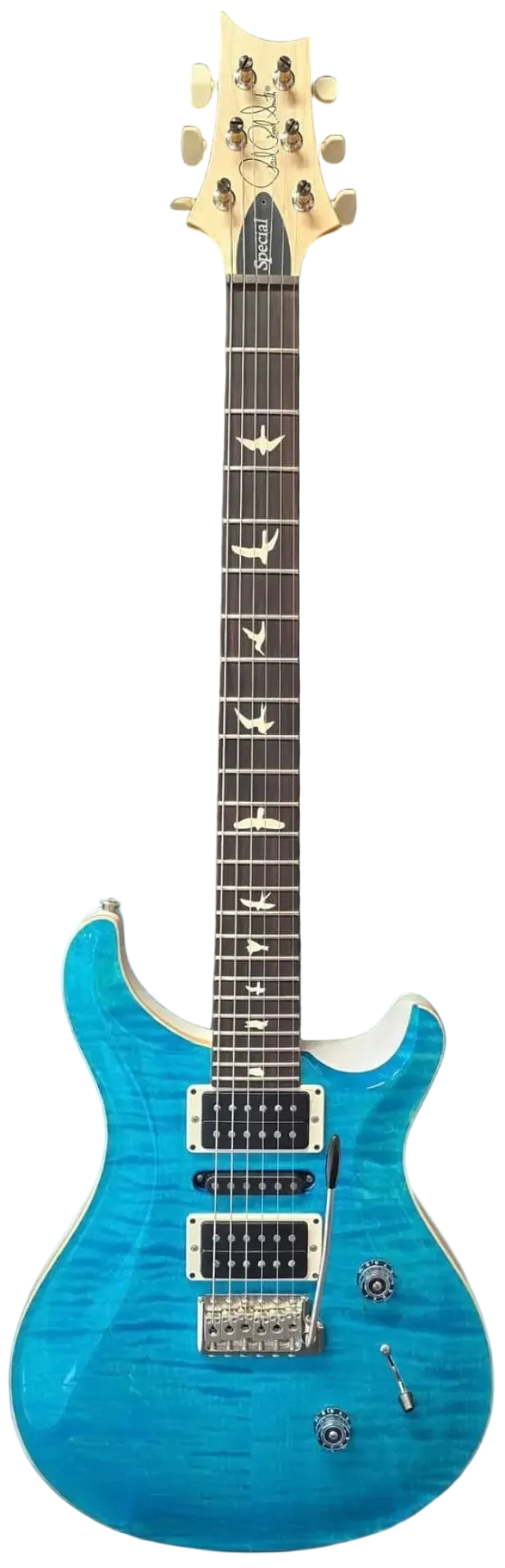 PRS CE 24 HSH Special - Caroll Blue (Pearl White Back)