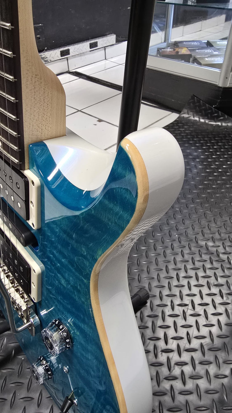 PRS CE 24 HSH Special - Caroll Blue (Pearl White Back)