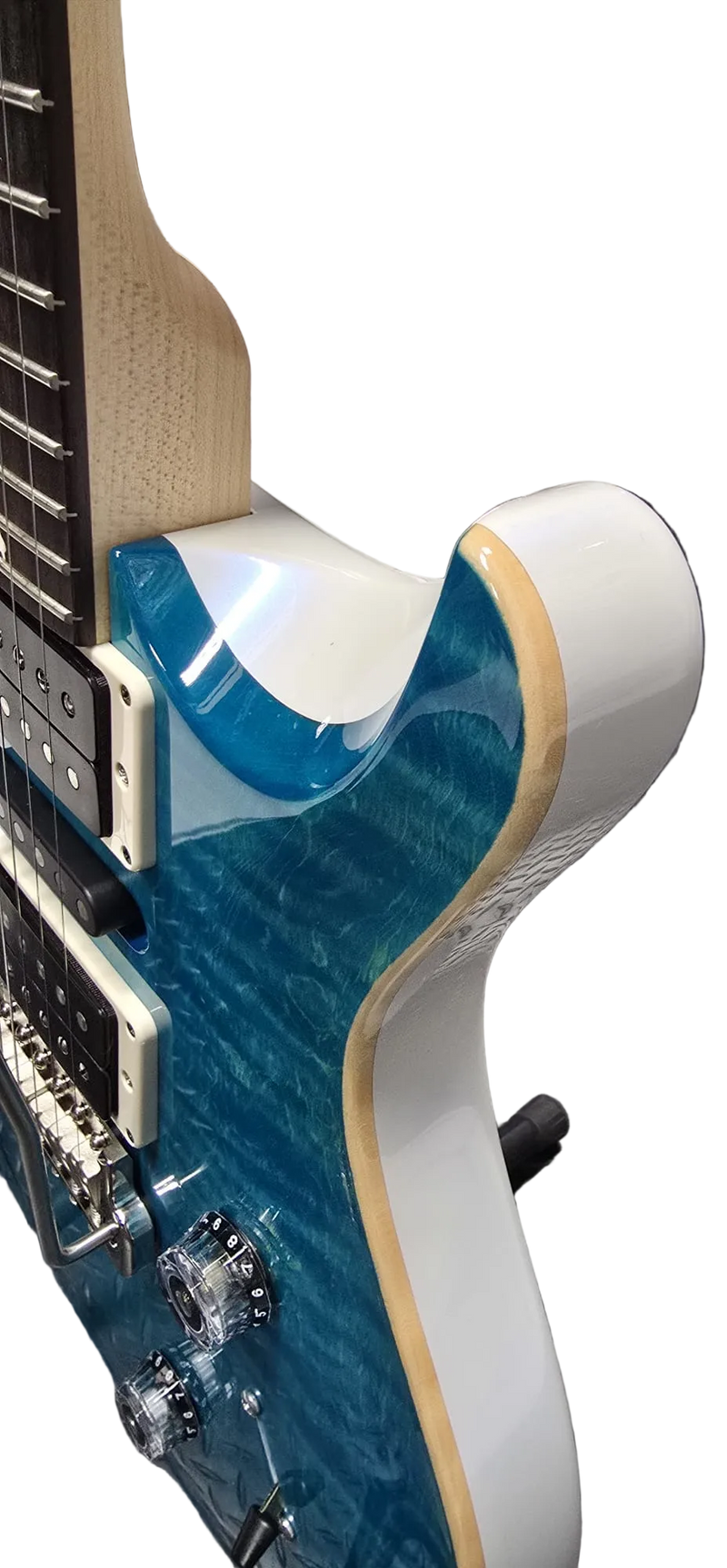 PRS CE 24 HSH Special - Caroll Blue (Pearl White Back)
