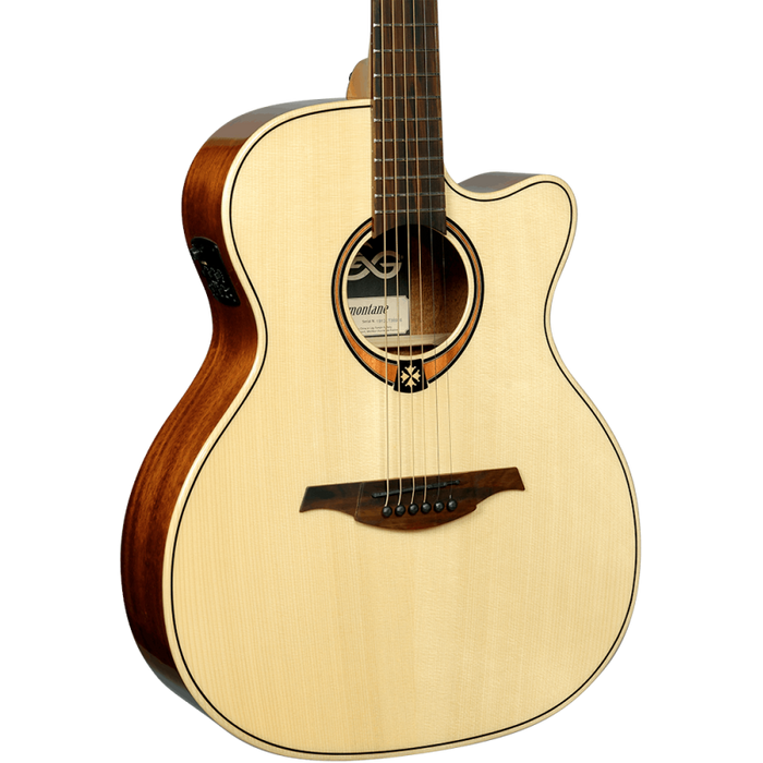 LAG Guitars Tramontane 88 Auditorium Cutaway A/E - Natural