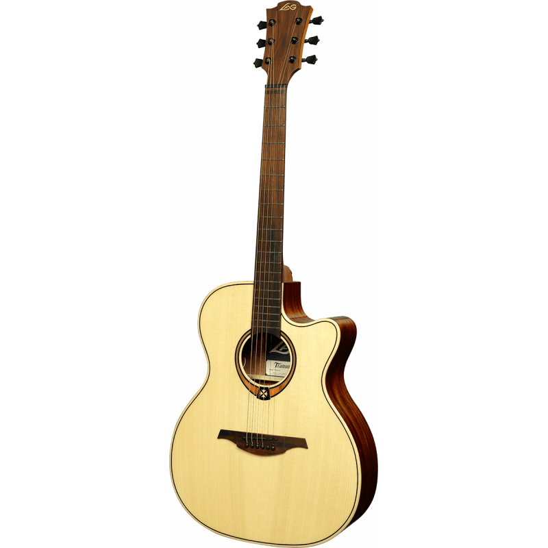 LAG Guitars Tramontane 88 Auditorium Cutaway A/E - Natural