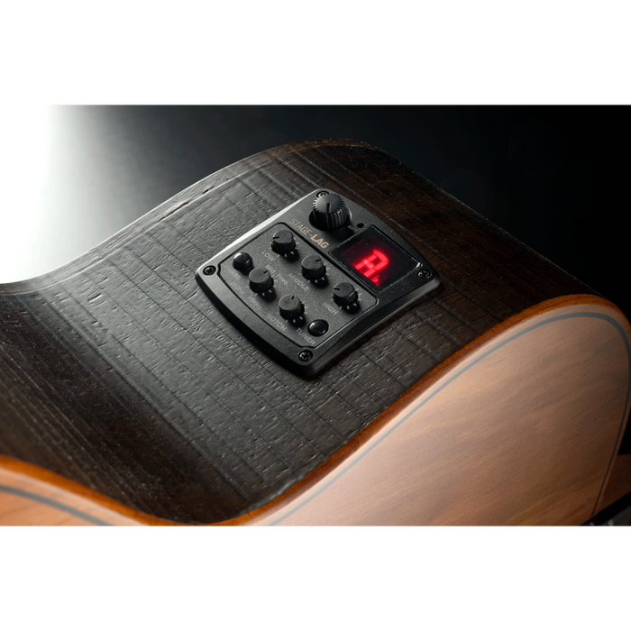 LAG Guitars Sauvage Auditorium Cutaway A/E - Natural