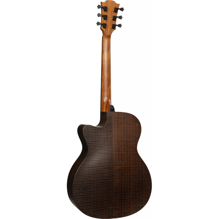 LAG Guitars Sauvage Auditorium Cutaway A/E - Natural