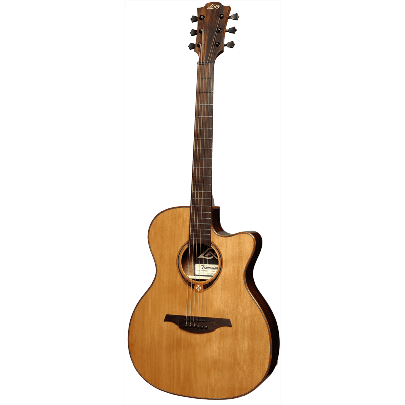 LAG Guitars Tramontane 118 Auditorium Slim Cutaway A/E - Natural