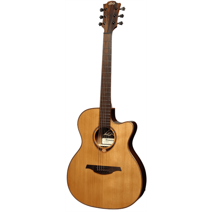 LAG Guitars Tramontane 118 Auditorium Slim Cutaway A/E - Natural