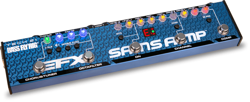 Tech 21 Bass Fly Rig v2 Multi-Effects Pedal