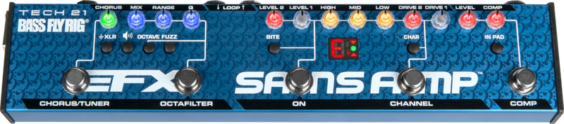 Tech 21 Bass Fly Rig v2 Multi-Effects Pedal