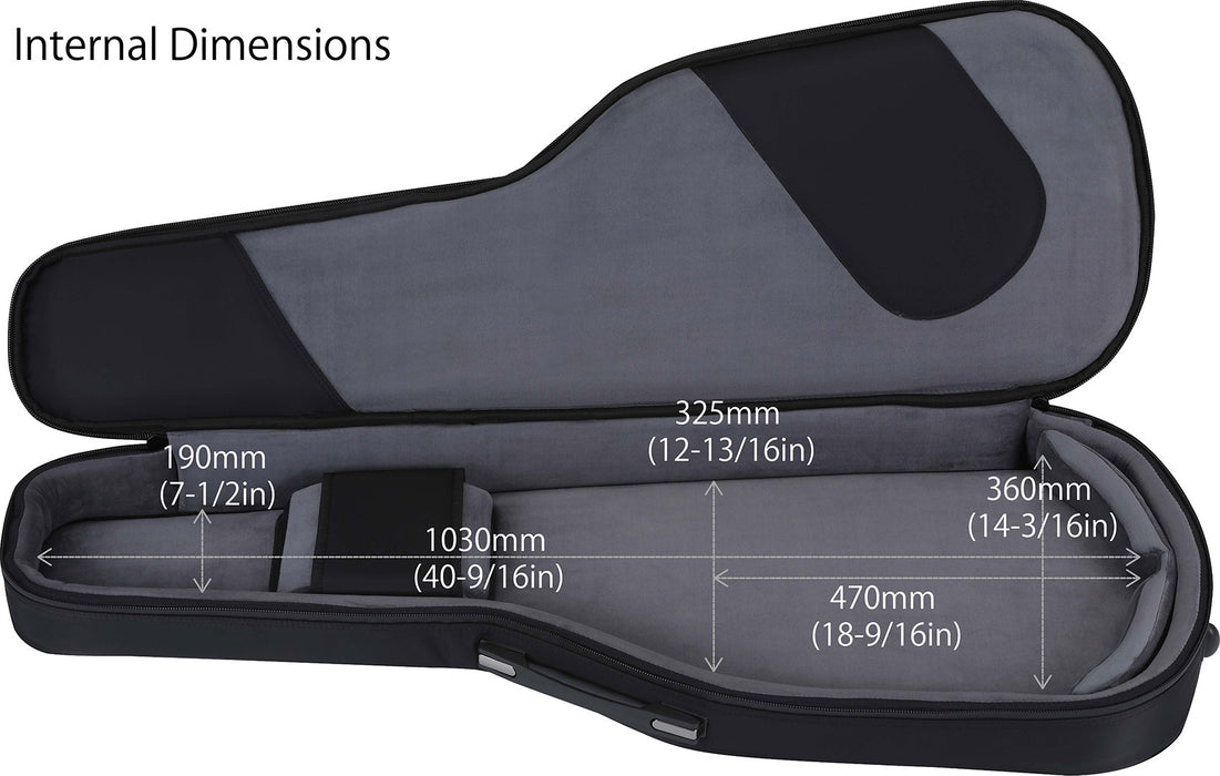 Boss Premium Semi-rigid Gig Bag for Electric