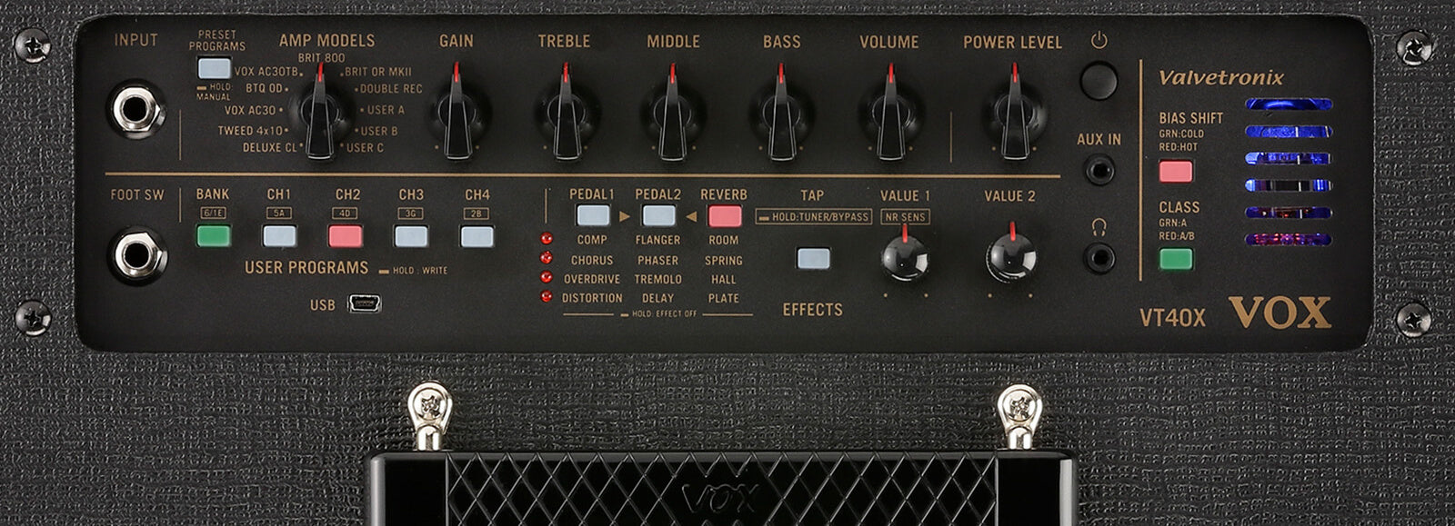 Vox VT40X 40-watt 1 x 10-inch Modeling Combo Amp