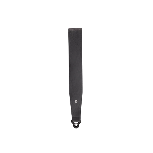 DAddario Comfort Leather Auto Lock Guitar Strap - Black