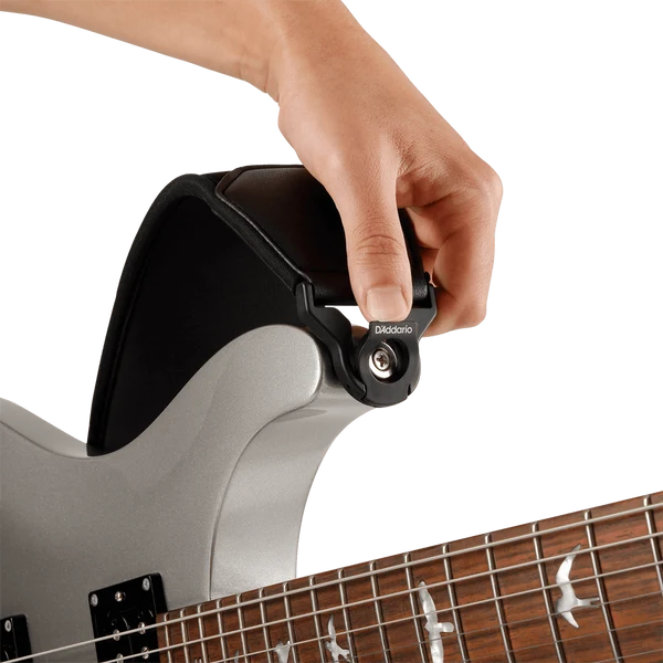 Daddario Comfort Guitar Strap with Auto Lock - Black
