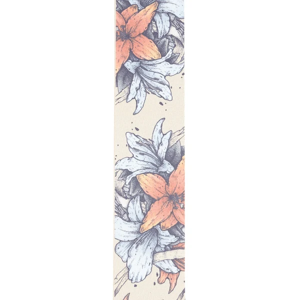D'Addario Alchemy Woven Guitar Strap - Death in Bloom