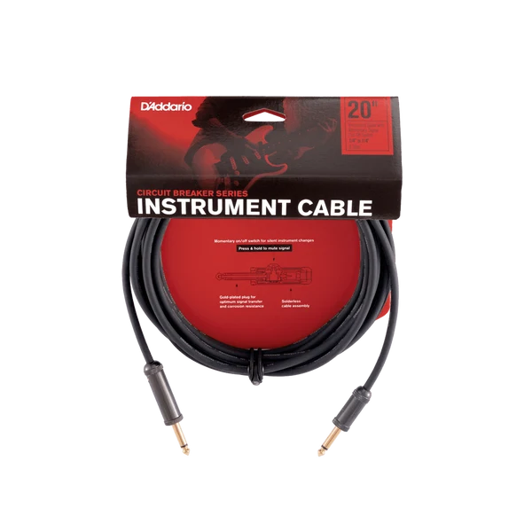 DAddario Custom Series TRS Instrument Cable - 10 foot