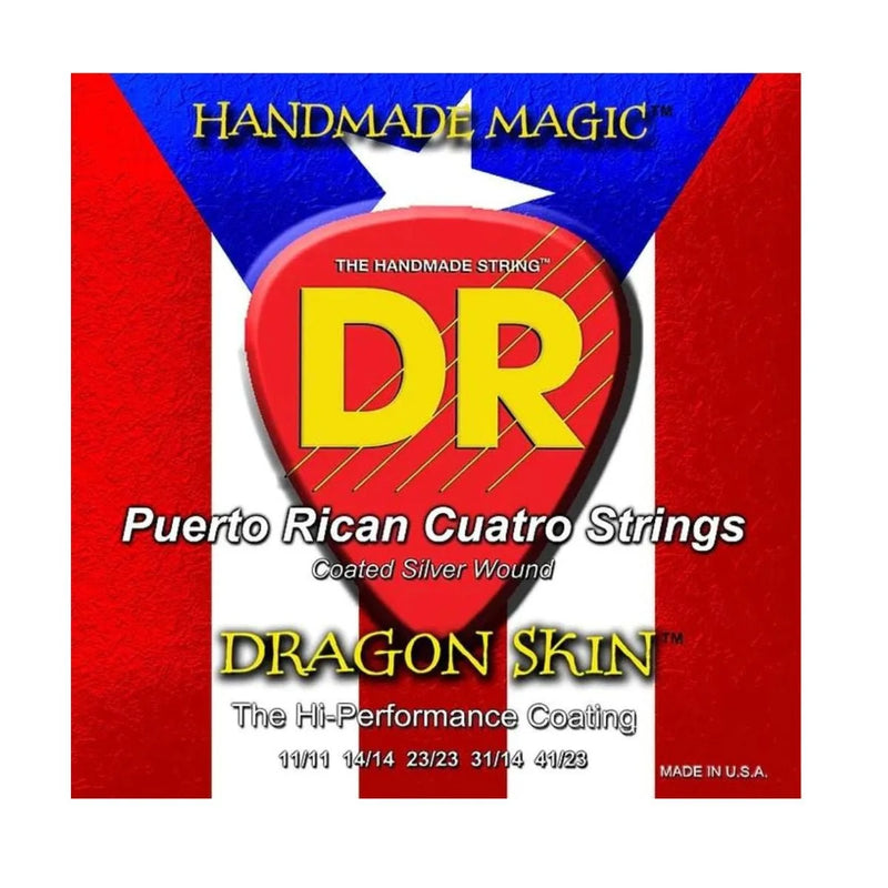 DR Puerto Rican Cuatro Strings - Dragon Skin