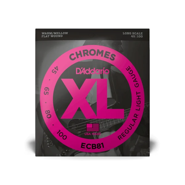 DAddario Strings Chromes Bass Light 45-100 Long Scale