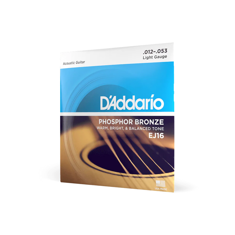DAddario Strings Phosphor Bronze Light Acoustic  .12 - .53