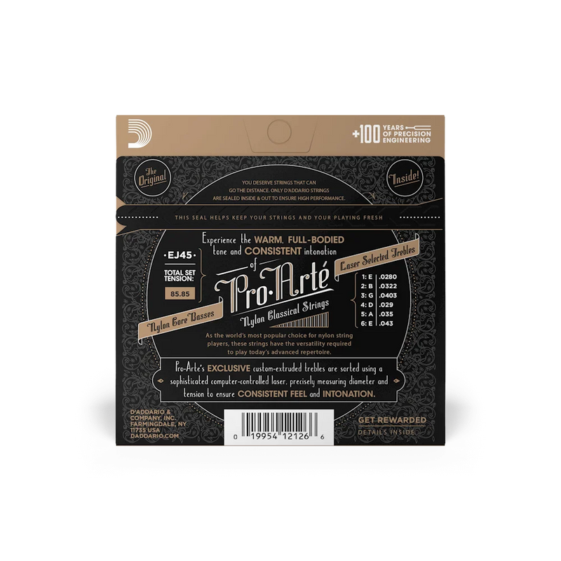 DAddario Strings Pro Arte Nylon Core Normal Tension