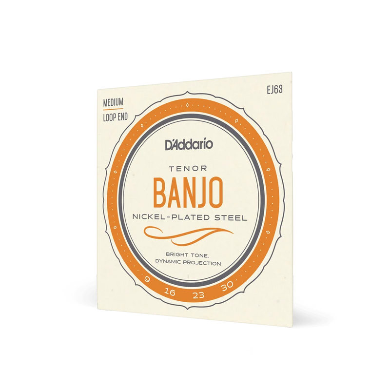 DAddario Strings Set Banjo Tenor Nickel 4 Strings