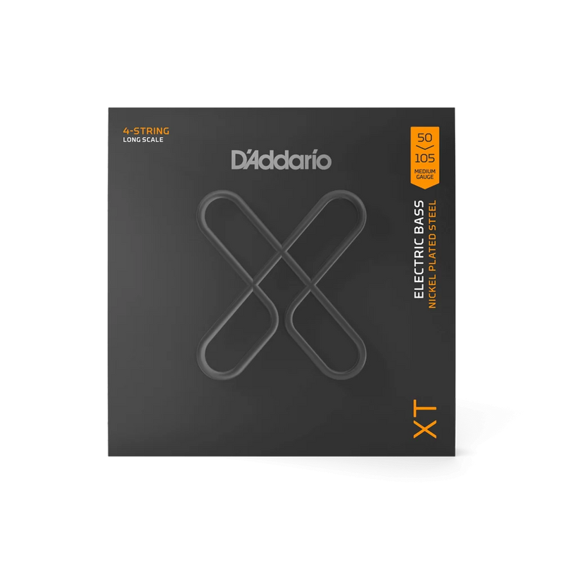 D'Addario XT Nickel Plated Steel Bass Strings .050 - .105