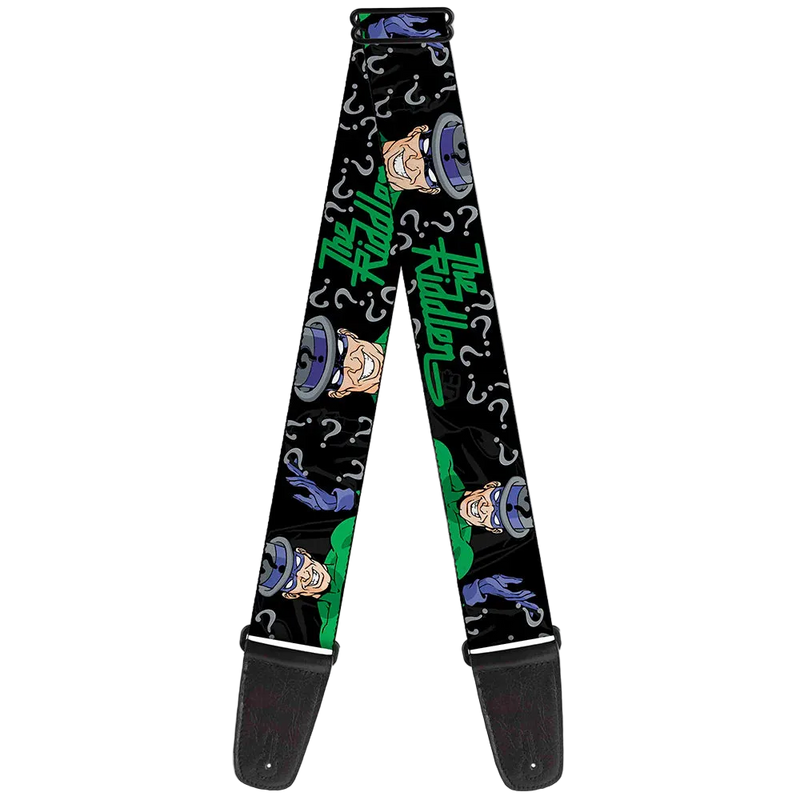 Buckle Down Guitar Strap - The Riddler