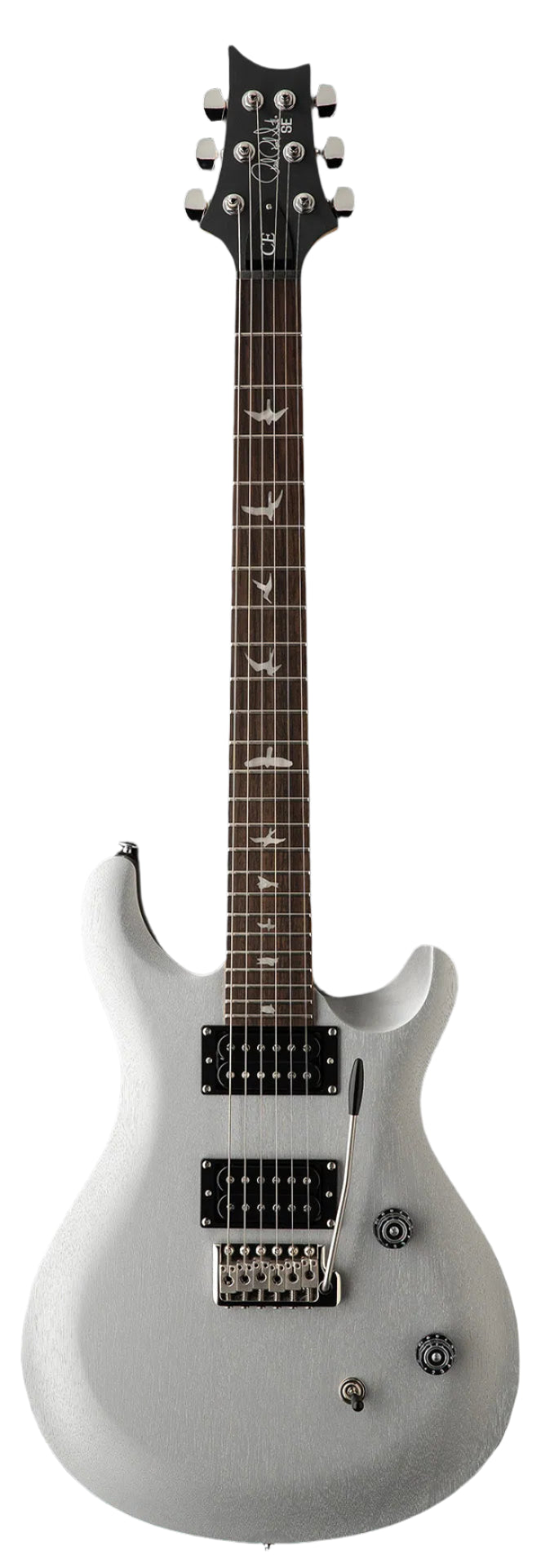 PRS SE CE 24 - Metallic Silver Satin