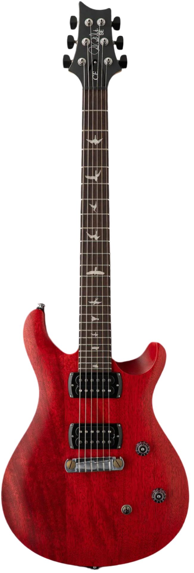 PRS SE CE 24 Standard Satin Stoptail - Vintage Cherry