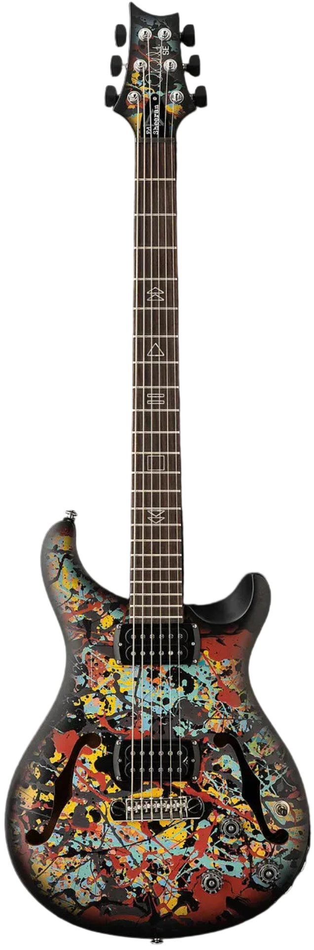 PRS SE Limited Edition Ed Sheeran Hollowbody - Cosmic Splash