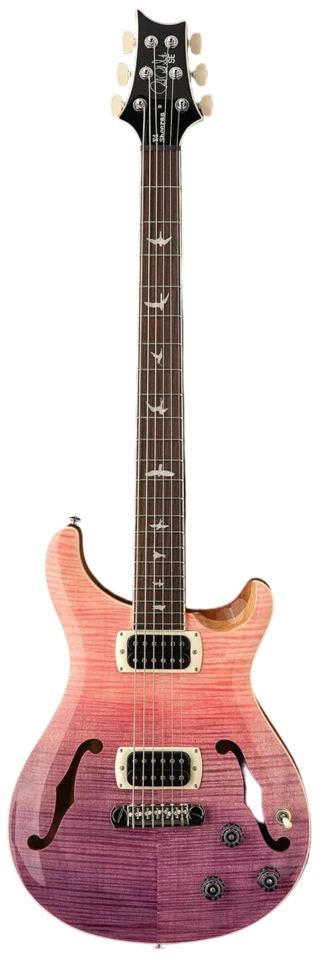PRS SE Ed Sheeran Hollowbody - Pink Ombre