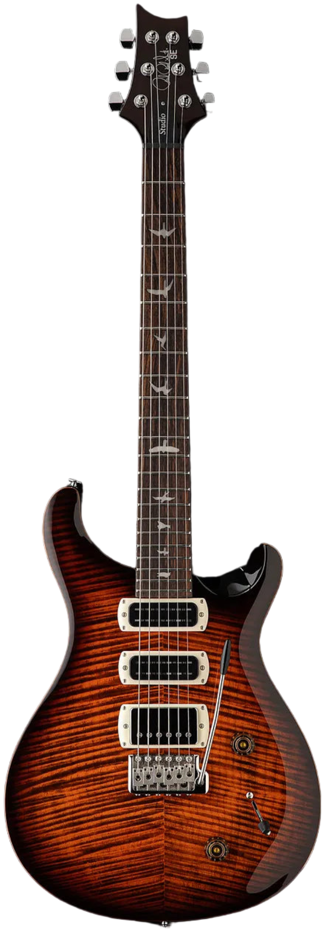PRS SE Studio - Orange Tiger Smokeburst