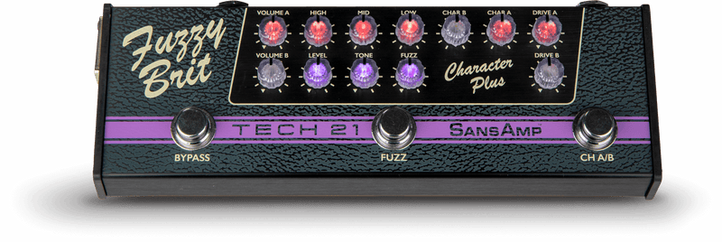Tech 21 SansAmp Character Plus - Fuzzy Brit