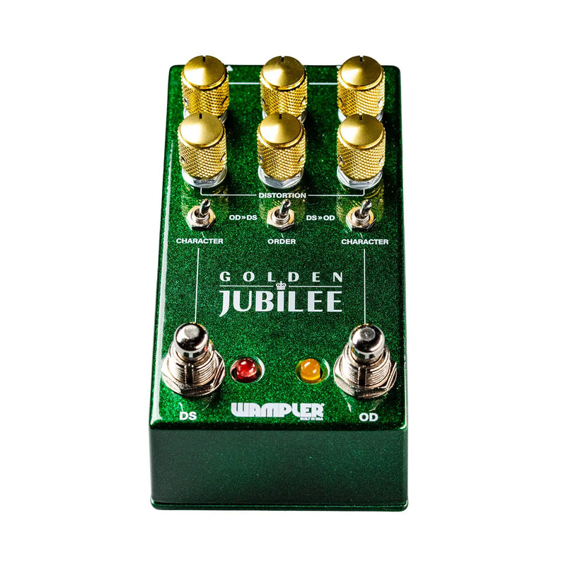 Wampler Golden Jubilee Overdrive and Distortion Pedal
