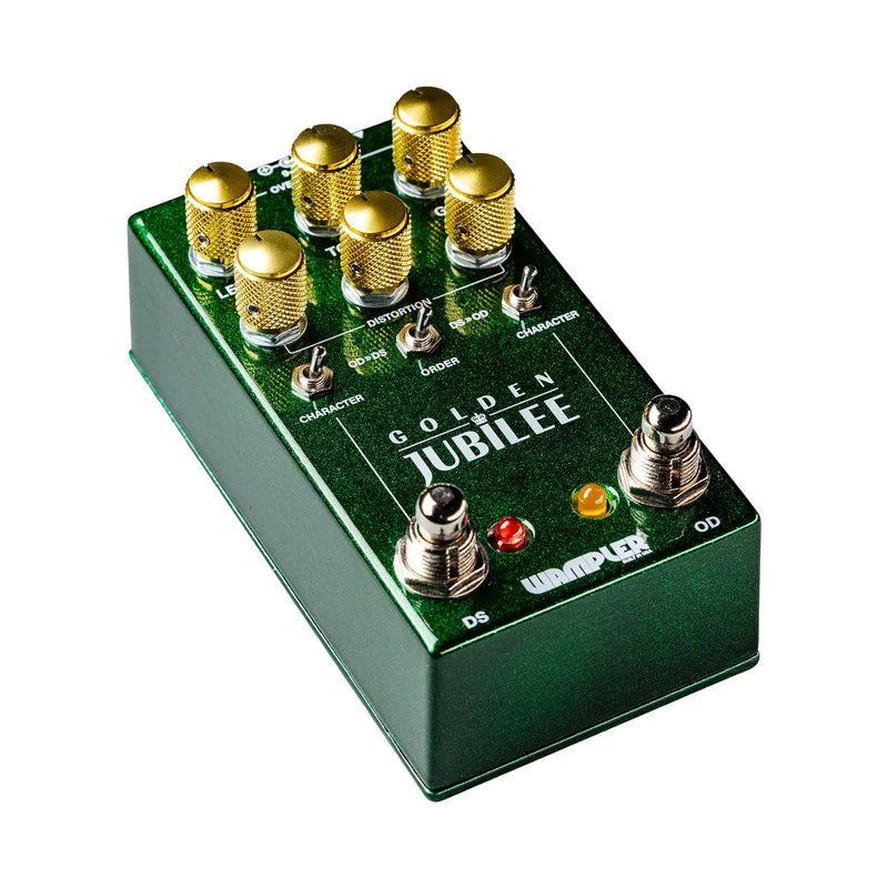 Wampler Golden Jubilee Overdrive and Distortion Pedal