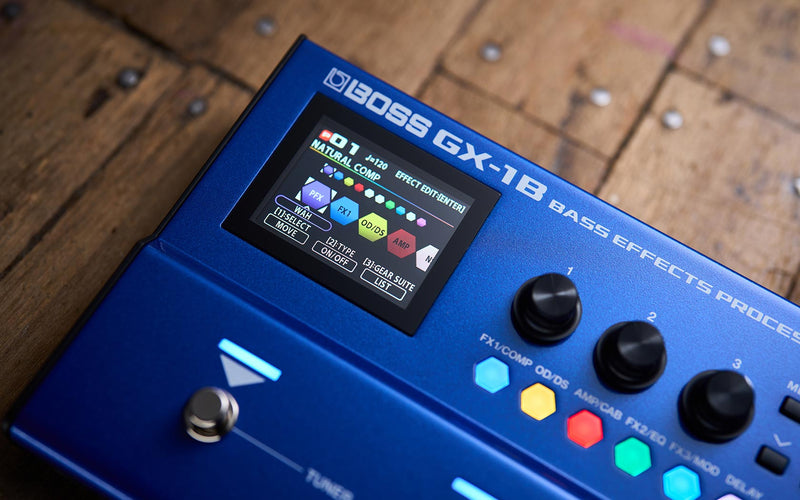 Boss GX-1B Bass Effects Processor Pedal