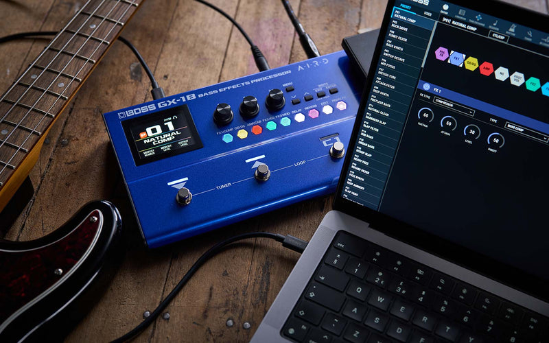 Boss GX-1B Bass Effects Processor Pedal