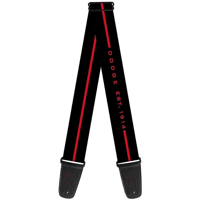 Buckle Down Guitar Strap - Dodge 100th Anniversary Logo