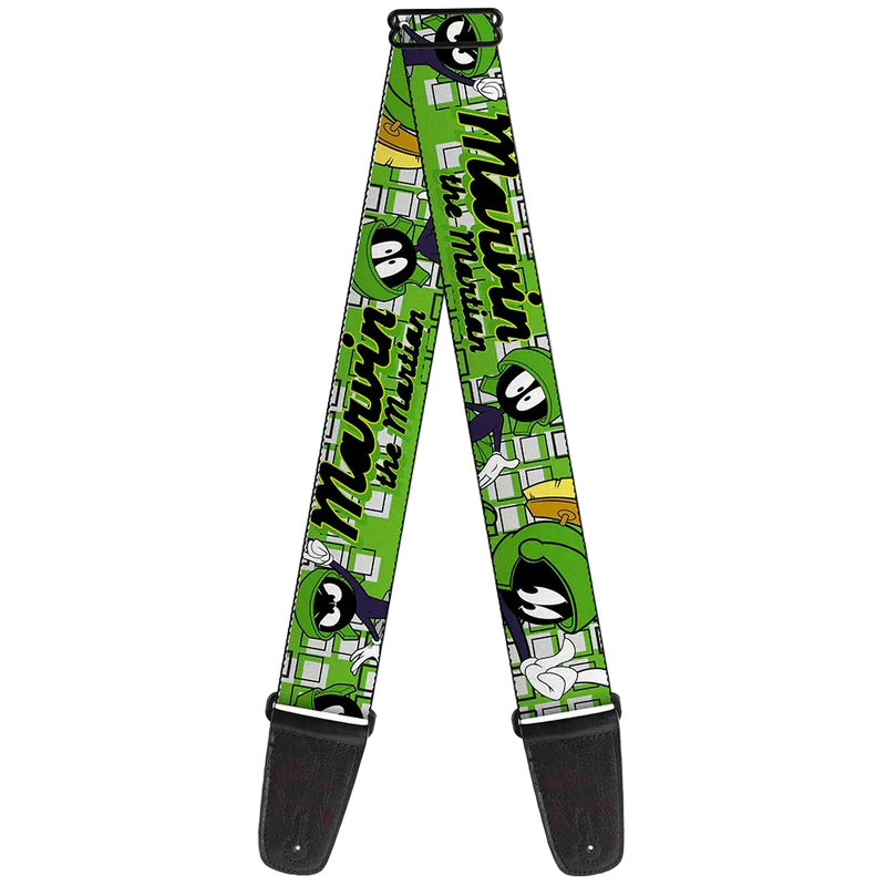Buckle Down Guitar Strap - Marvin The Martian
