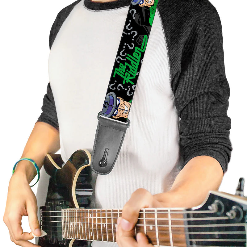 Buckle Down Guitar Strap - The Riddler