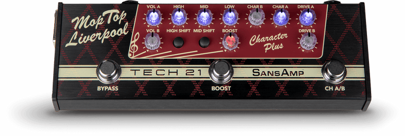 Tech 21 SansAmp Character Plus - Mop Top Liverpool