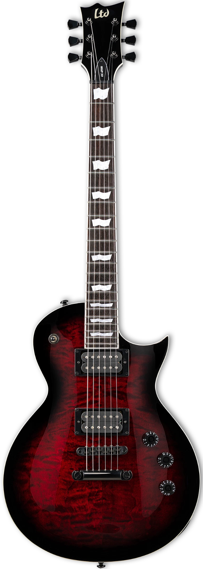 ESP LTD Eclipse EC-256QM - See Thru Black Cherry Sunburst