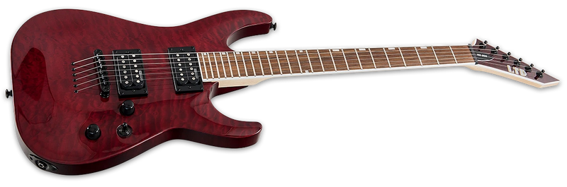 ESP LTD MH-200QM NT - See Thru Black Cherry