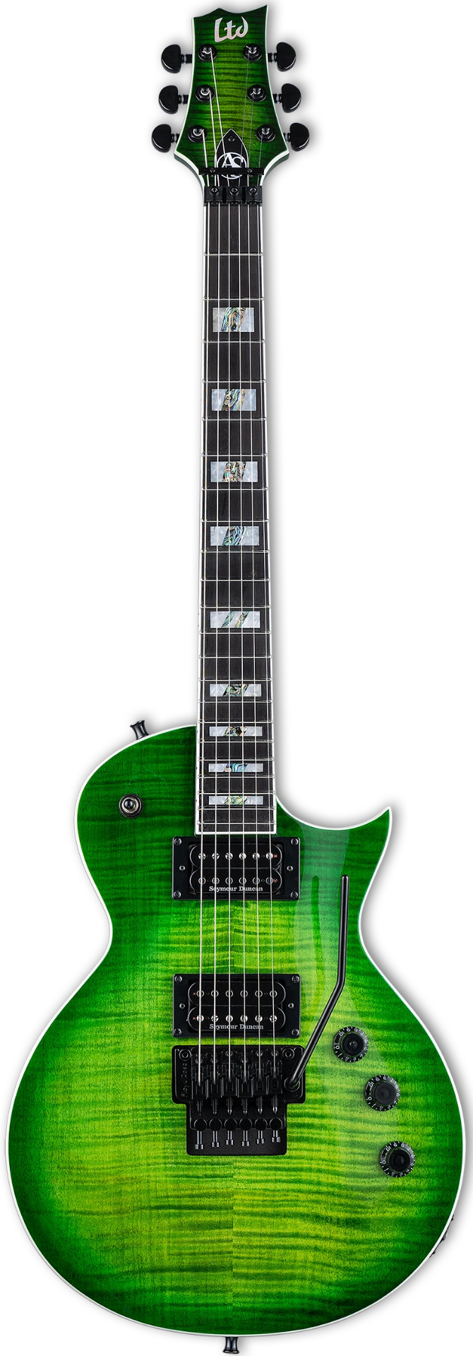 ESP LTD Alex Skolnick AS-1 Signature - Lime Burst/Lime Green