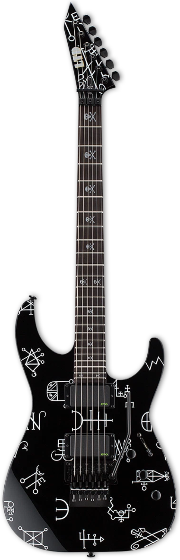 LTD Kirk Hammett Signature Demonology - Black