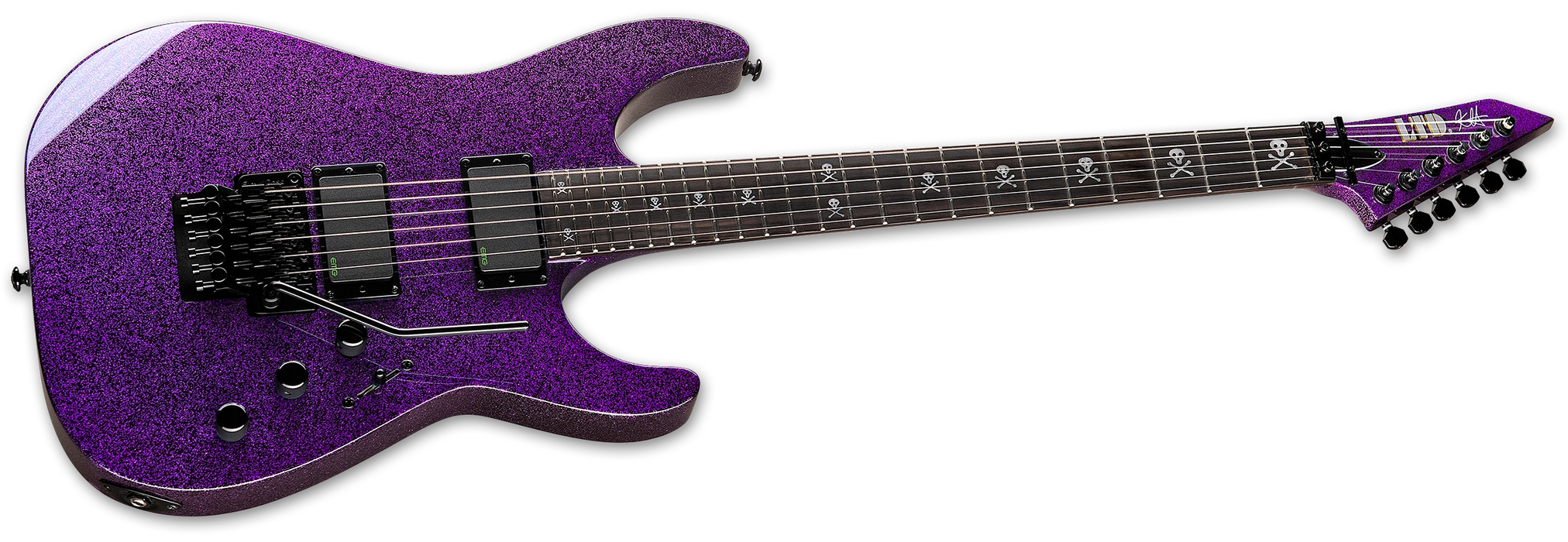 ESP LTD Kirk Hammett Signature KH-602 - Purple Sparkle