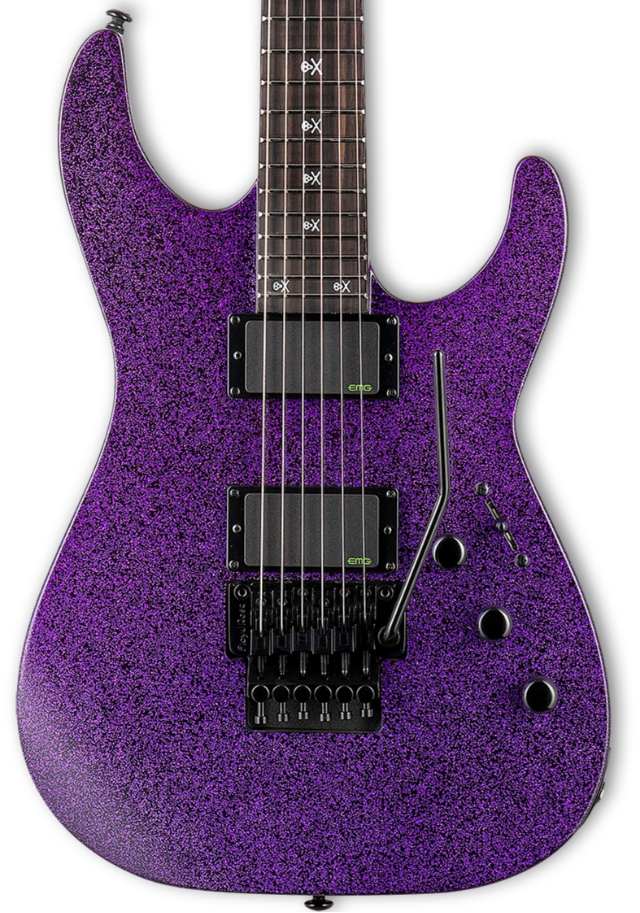 ESP LTD Kirk Hammett Signature KH-602 - Purple Sparkle