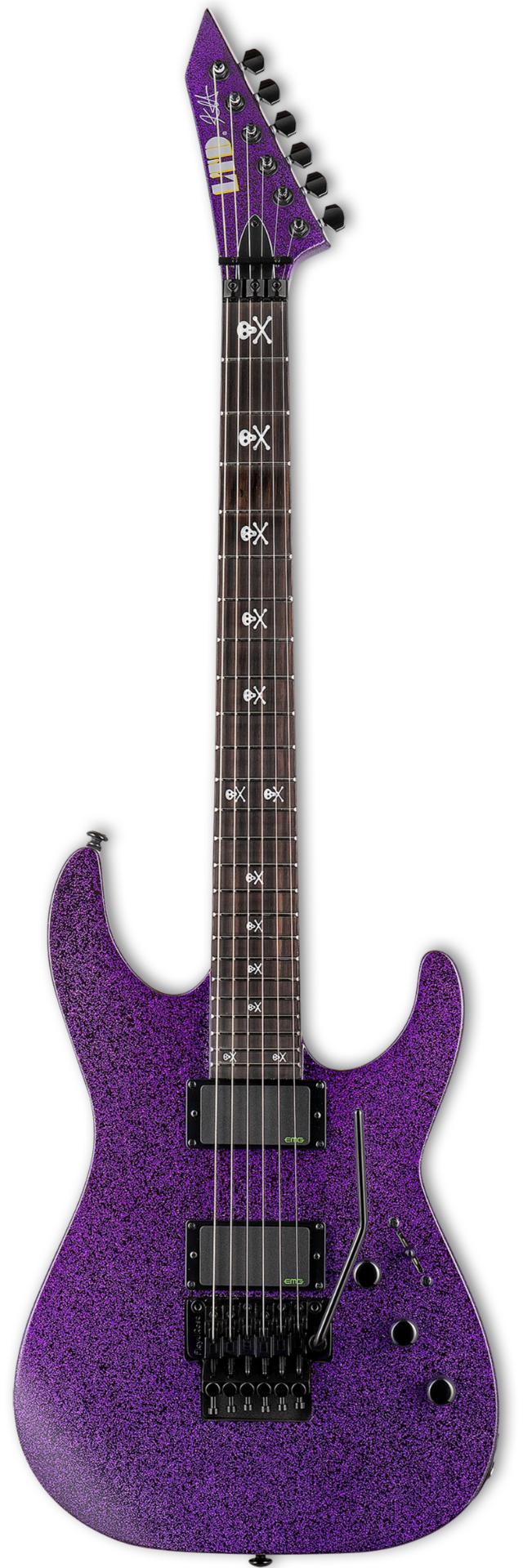 ESP LTD Kirk Hammett Signature KH-602 - Purple Sparkle