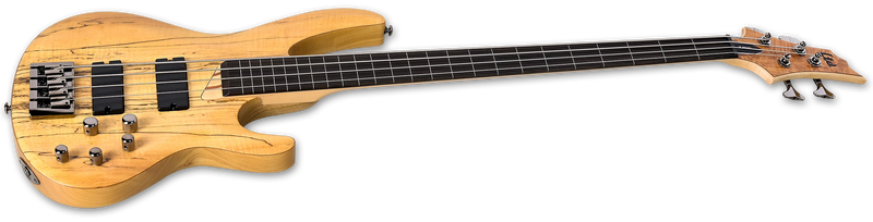ESP LTD B-204SM Fretless Bass - Natural Satin